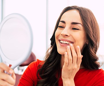 The final placement of your dental implant restorations is the last step in the four step process